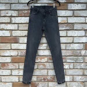 Citizens of Humanity Women's Gray Jeans Rocket Midrise Skinny